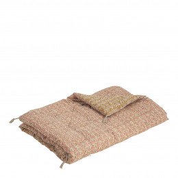 Futon FLORA coton - 180 x 80 cm - Rose
