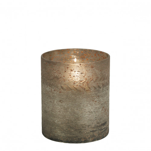 Eden Antique Matte Gold Candle Holder Vase