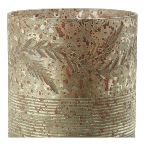 Eden Antique Matte Gold Candle Holder Vase