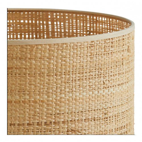 Tall raffia lampshade - ⌀ 45 cm