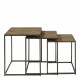 Set de 3 tables gigognes AMELIE