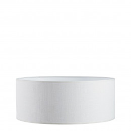 Ecru linen lampshade