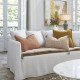 Coussin LOUISE lin - Terracotta