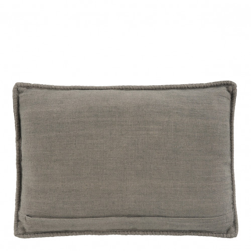 LOUISE linen cushion - Grey