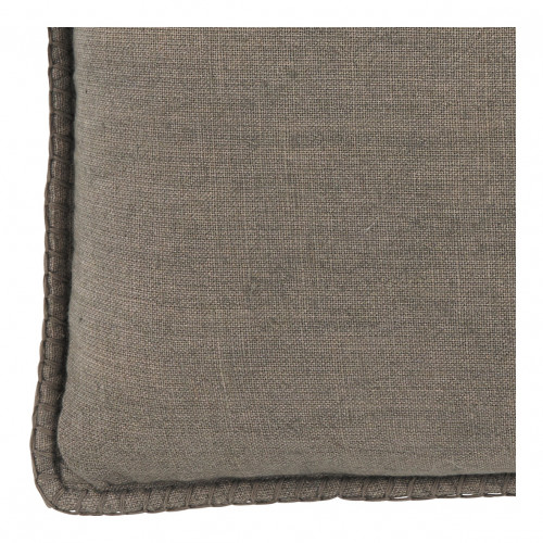 LOUISE linen cushion - Grey