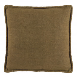 Coussin LOUISE lin - Bronze