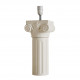 Pied de lampe COLONNE - Beige - Grand modèle