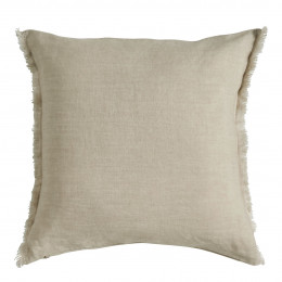 CHLOÉ Cushion Cover in Washed Linen - Natural - 50 x 50 cm