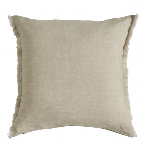 CHLOÉ Cushion Cover in Washed Linen - Natural - 50 x 50 cm