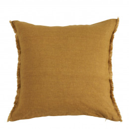 CHLOÉ Cushion Cover in Washed Linen - Saffron - 50 x 50 cm