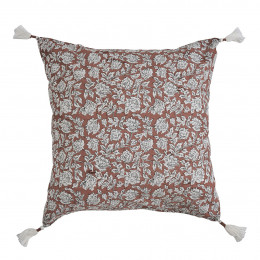 ÉDEN Cotton Cushion Cover - Terracotta - 50 x 50 cm