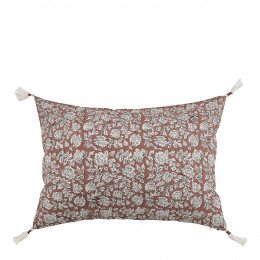 Housse de coussin ÉDEN en coton - Terracotta - 60 x 40 cm