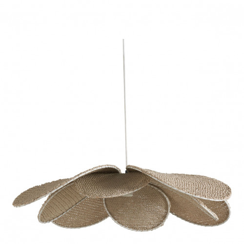 NARCISSE woven raffia pendant light