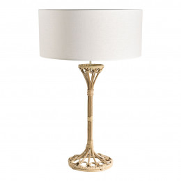 Pied de lampe SALOME en rotin