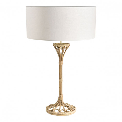 Pied de lampe SALOME en rotin