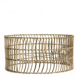 Abat-jour ROMANE en rotin - ⌀ 60 cm