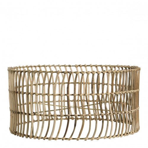 Abat-jour ROMANE en rotin - ⌀ 60 cm