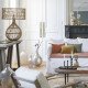Pied de lampe ROMANE en rotin