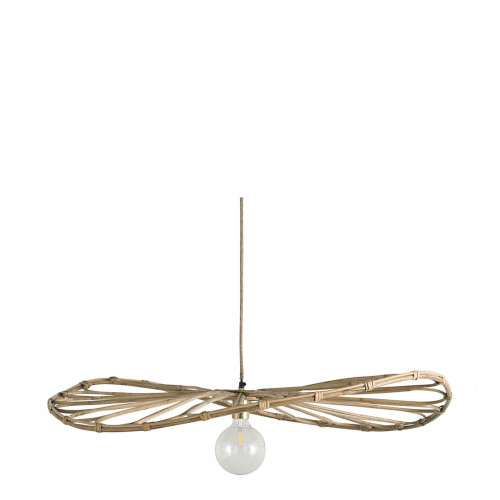 Suspension SALOMÉ en rotin - Petit modèle - ⌀ 80 cm Suspension SALOMÉ en rotin - Petit modèle - ⌀ 80 cm