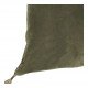 Housse de coussin MATTÉO en velours de coton et lin - Kaki - 60 x 40 cm