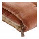 Futon MATTÉO en velours de coton et lin - 180 x 80 cm - Blush