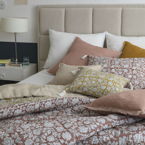 ÉDEN Cotton Cushion Cover - Saffron - 60 x 40 cm