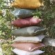 Housse de coussin CHLOÉ en lin lavé - Naturel - 60 x 40 cm