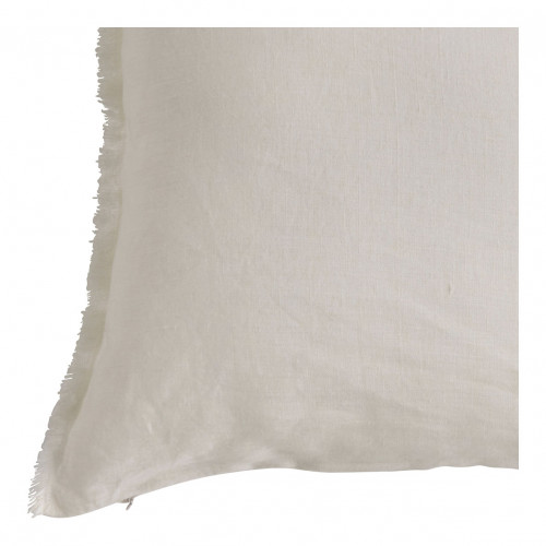 CHLOÉ Cushion Cover in Washed Linen - Ivory - 50 x 50 cm
