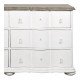 Commode CARLOTTA blanc - Grand modèle