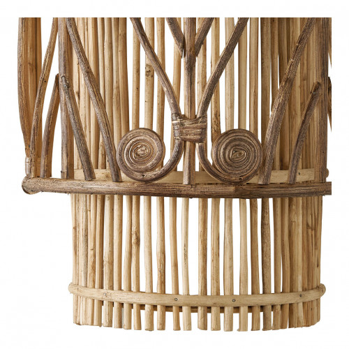 GARANCE non-electrified rattan wall sconce