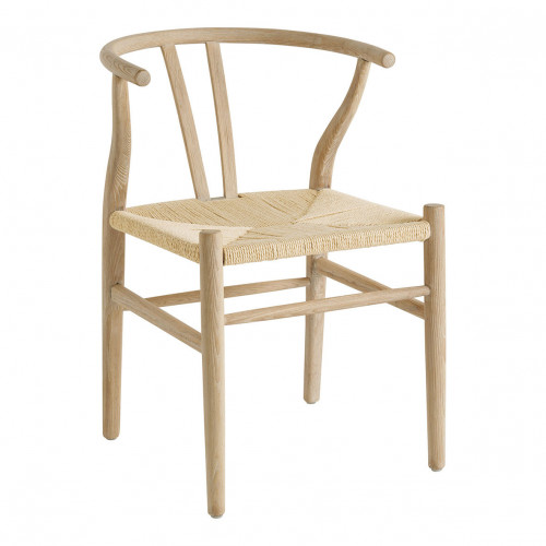 Chaise NJORD - Frêne naturel blanchi