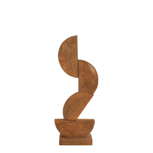 ASMA Statue in mango wood - Small size - 21.5 x 9.5 x 57 cm