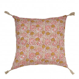 JUNGLE cotton cushion cover - Pink - 50 x 50 cm