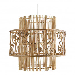 GARANCE non-electrified rattan pendant light - ø 70 x 66 cm