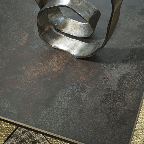 GIULIA coffee table in ceramic and metal