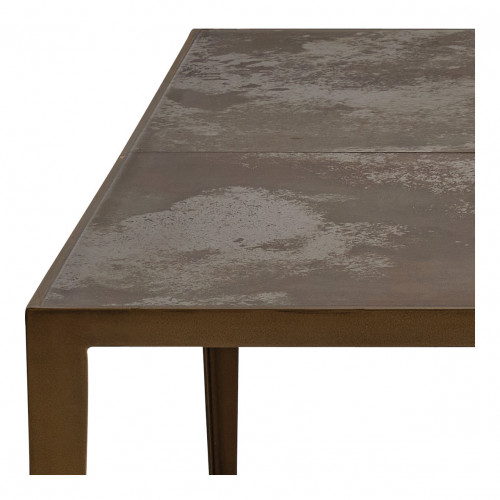 GIULIA coffee table in ceramic and metal