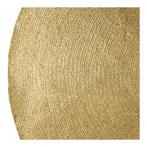 Tapis APOLLO rond en jute - Doré - Petit modèle - ø 150 cm