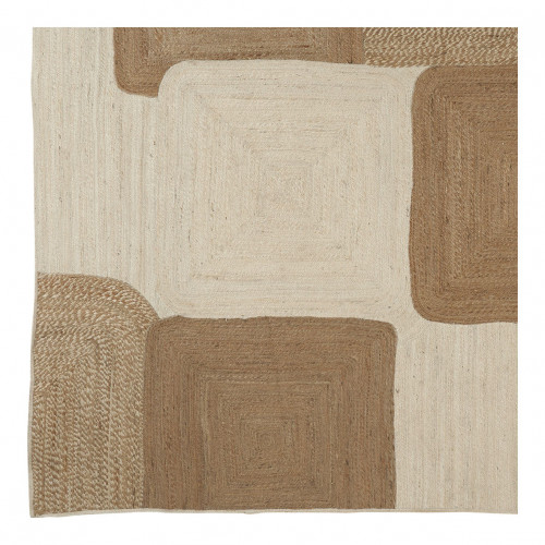 Tapis JOKO en jute - Naturel et blanc - 300 x 200 cm Tapis JOKO en jute - Naturel et blanc - 300 x 200 cm
