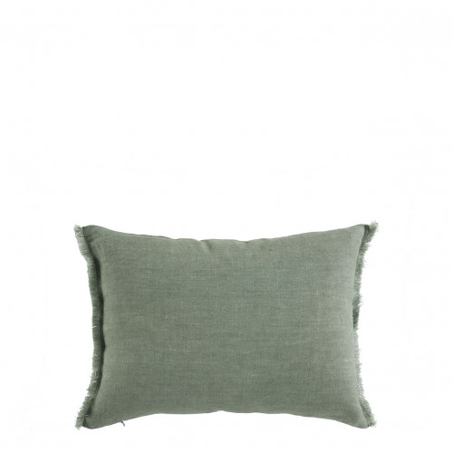 CHLOÉ Cushion Cover in Washed Linen - Celadon - 30 x 40 cm