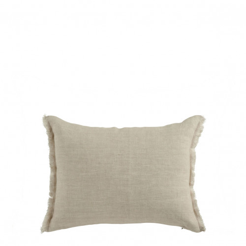 Housse de coussin CHLOE en lin lavé - Naturel - 30 x 40 cm