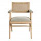 Fauteuil COLBY haut beige