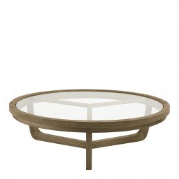 Table basse MAXTON naturel - Grand modèle