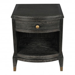 INÈS espresso bedside table