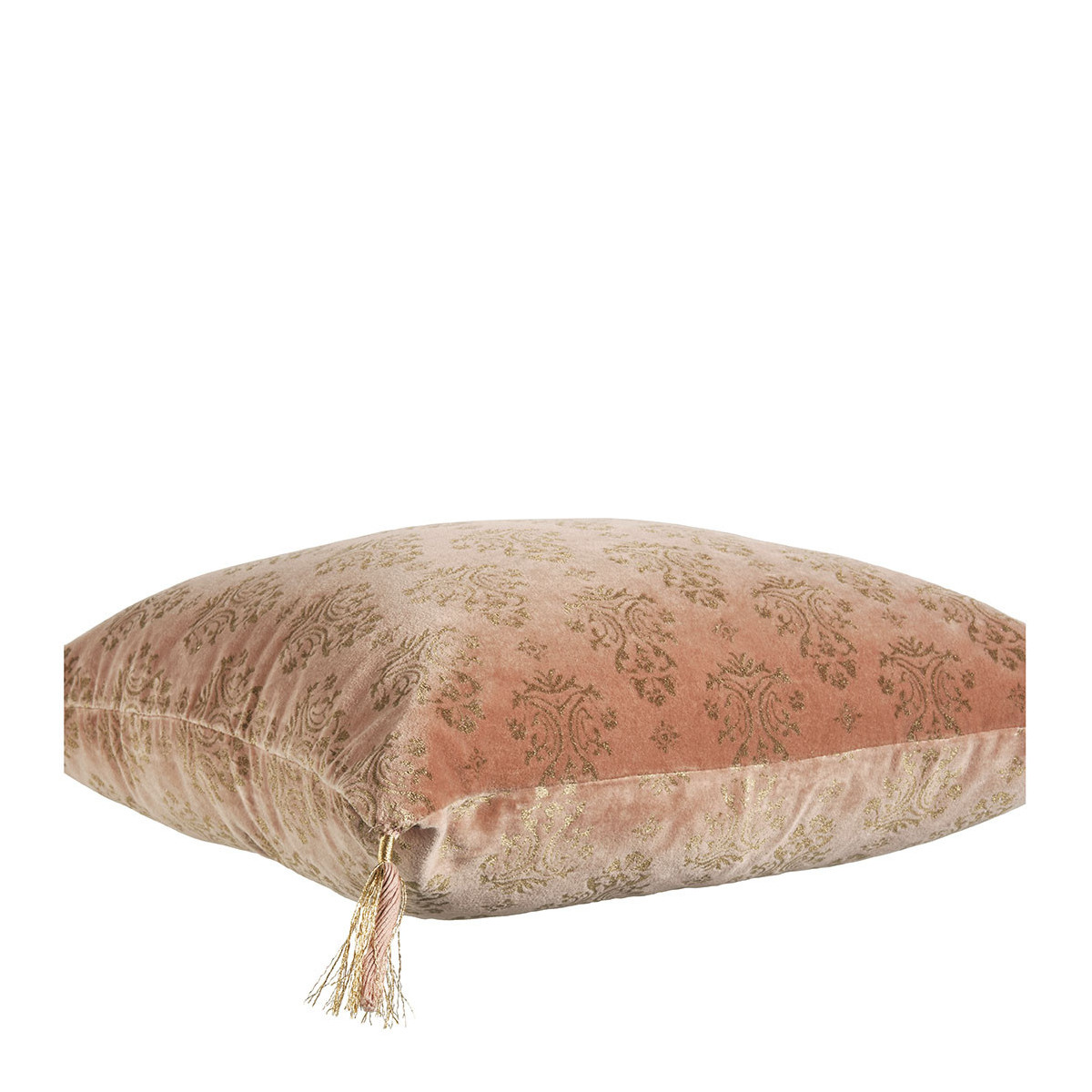 Housse De Coussin Velours Avec Initiale B Et Couronne D'olivier Dorée - 50,8 X 50,8 Cm, Décoration Chambre Ou Canapé