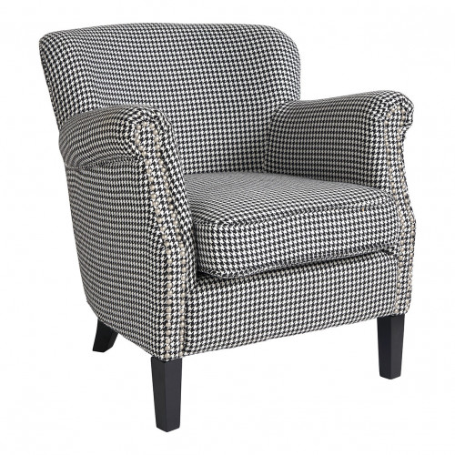 CLAUDE houndstooth armchair