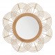 Miroir SOLEDAD rond en rotin - ø 61 cm