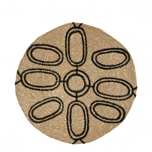 MODA wall decoration in seagrass - ø 46 cm