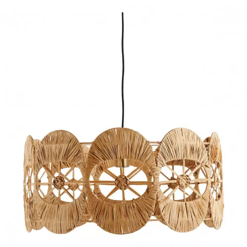 Suspension BAILA en raphia - ø 60 cm
