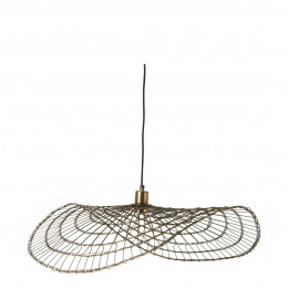 Suspension MAHA en métal finition bronze - 75 cm