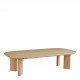 Table basse SIMONA en chêne clair